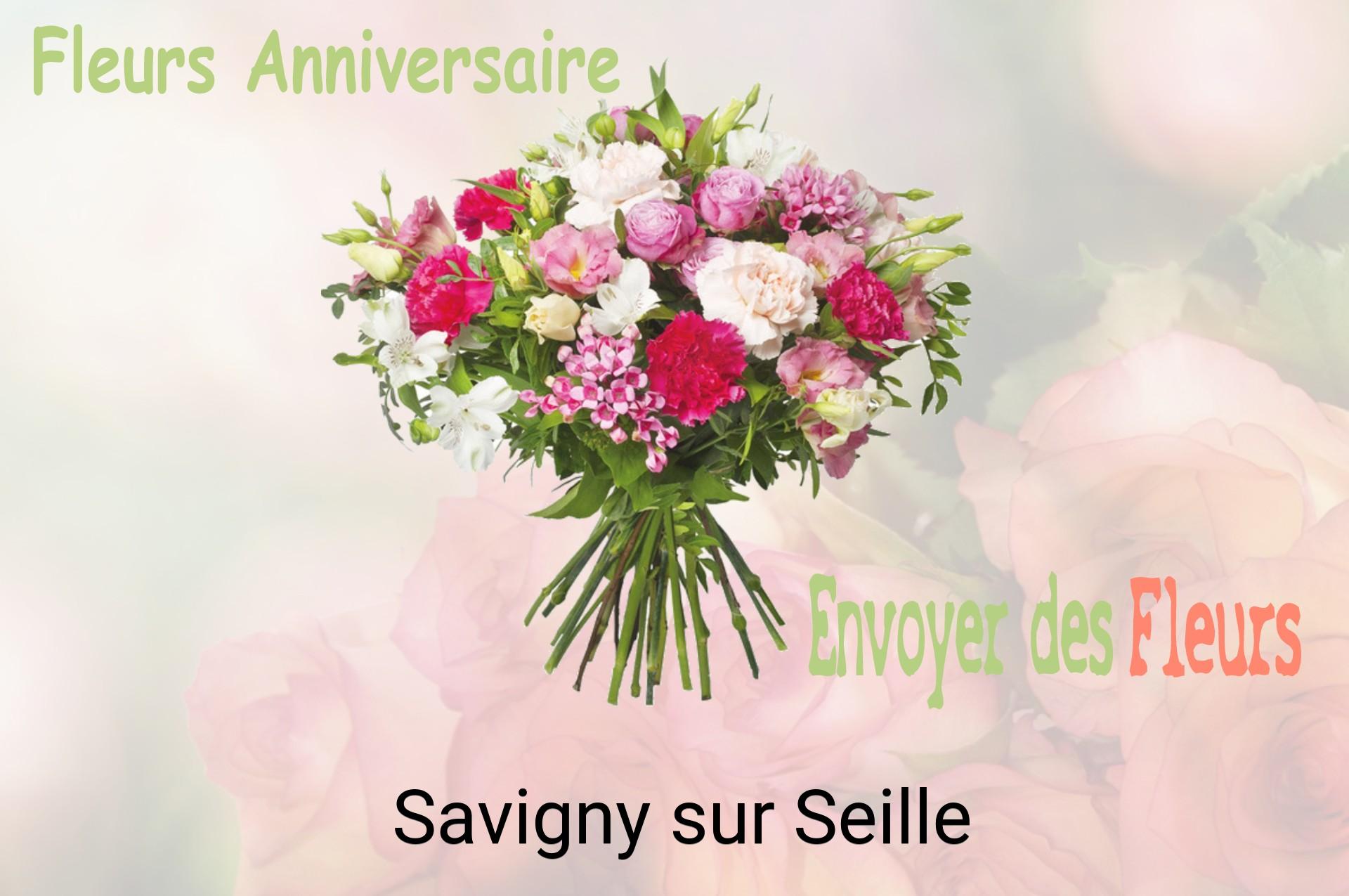 Bouquet de fleurs d’anniversaire livré à Savigny-sur-Seille
