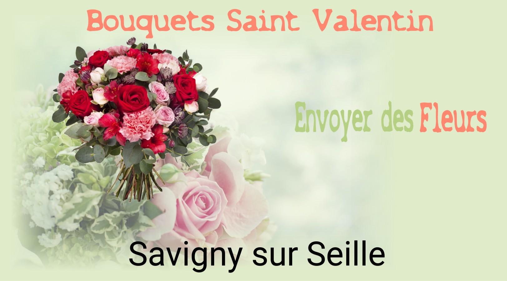 Roses de Saint-Valentin livrées à Savigny-sur-Seille